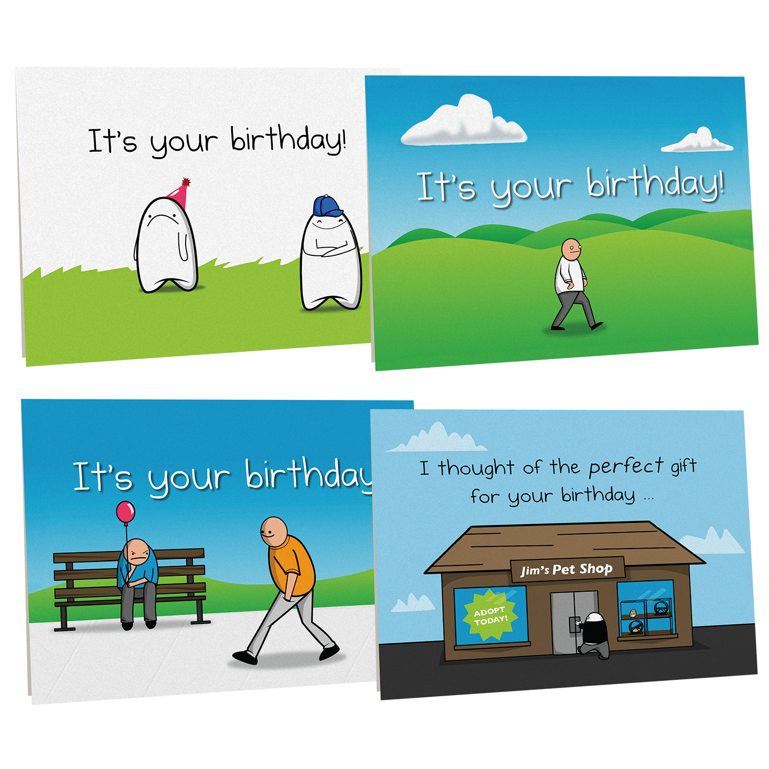 NSFW Birthday Cards Vol. A - 4 pack - Image 2