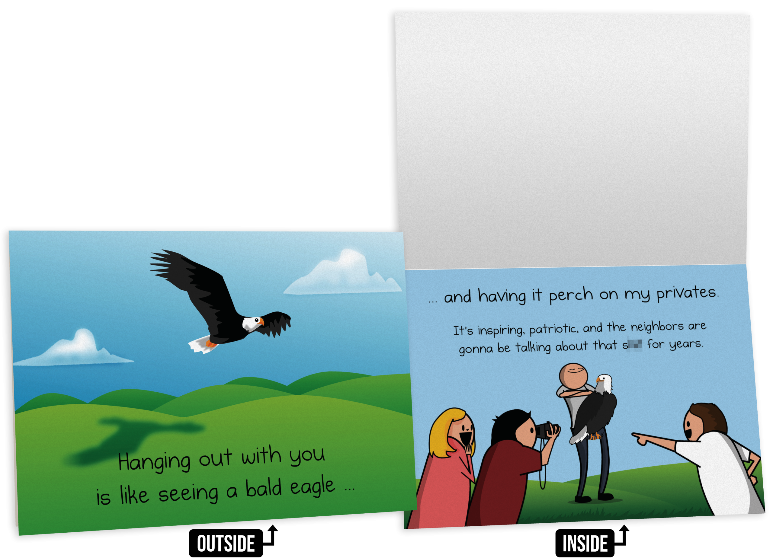 NSFW Friendship Greeting Card Bundle - 4 pack - Image 6