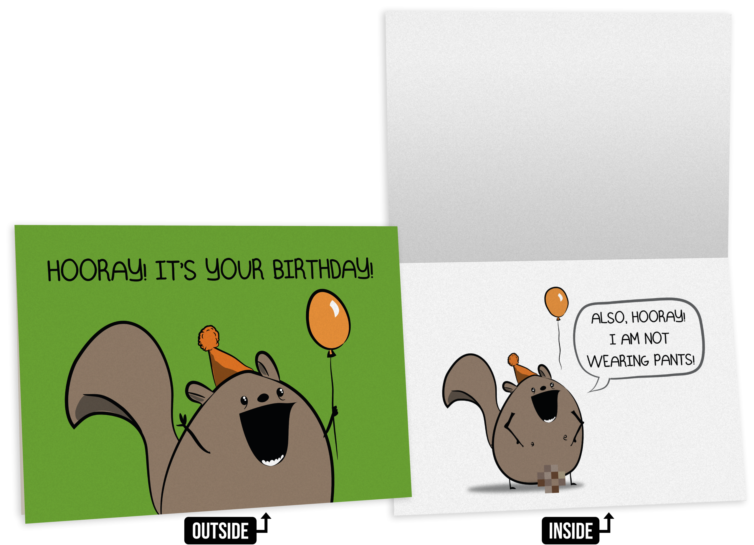 NSFW Birthday Greeting Card Bundle - 4 pack - Image 4