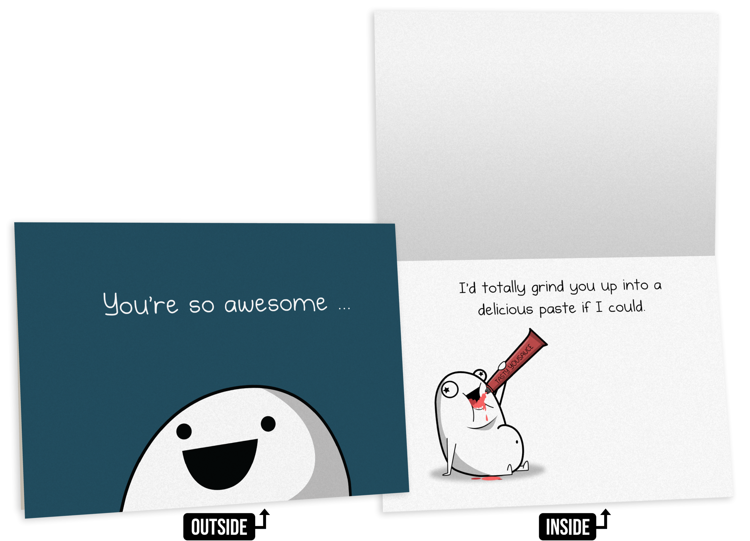 Paste - NSFW Love & Friendship Greeting Card