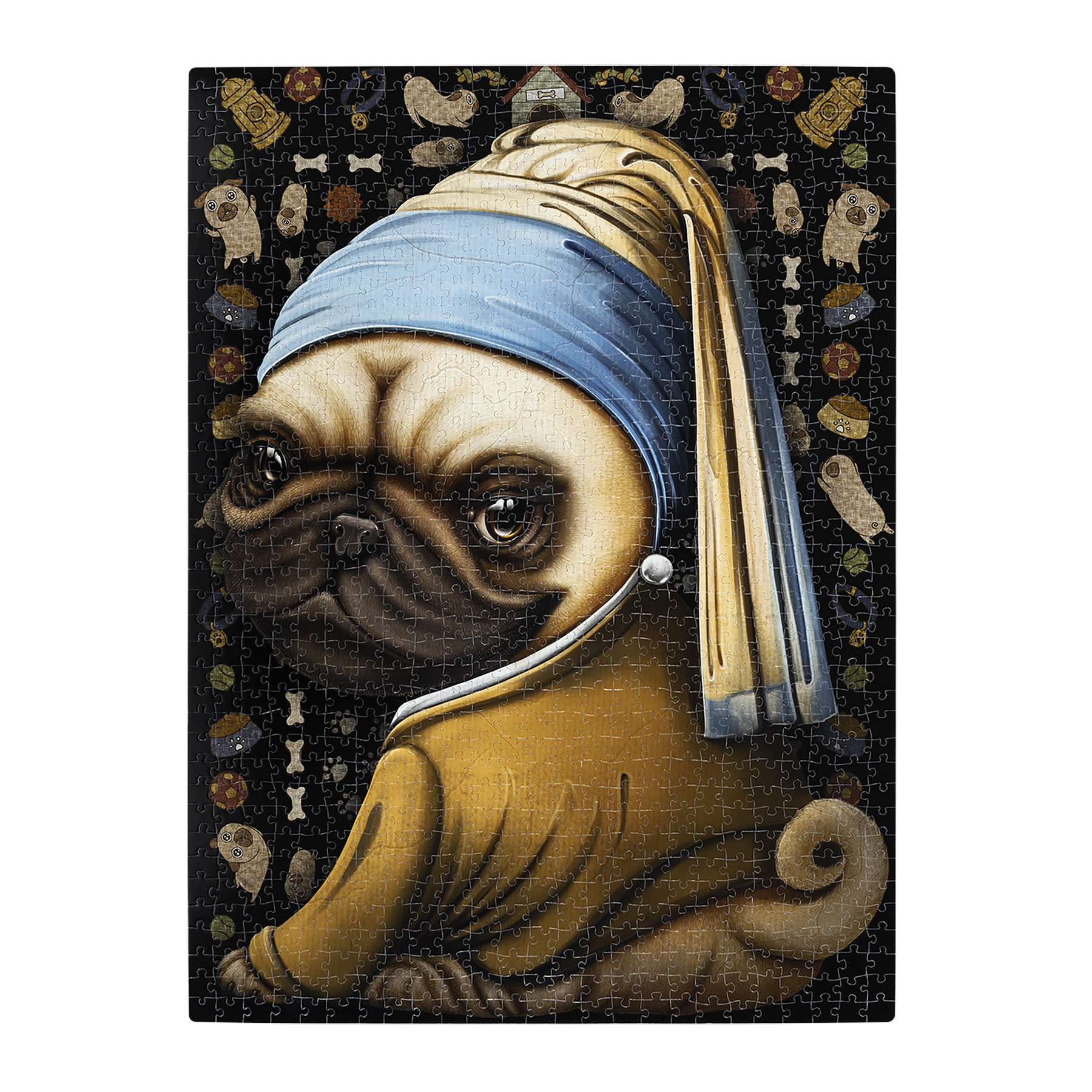 Pug with a Pearl Earring - Image 4